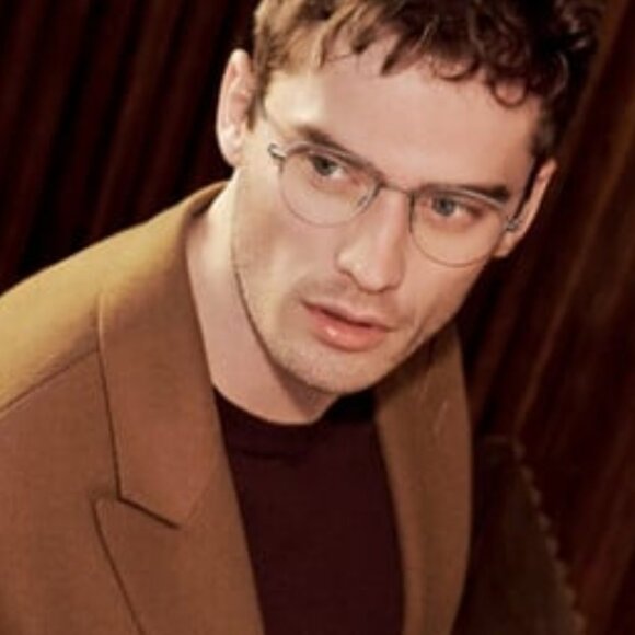 Montblanc MB0129O 004 Eyeglasses Gold 52mm Aviator Frame - Picture 2 of 11